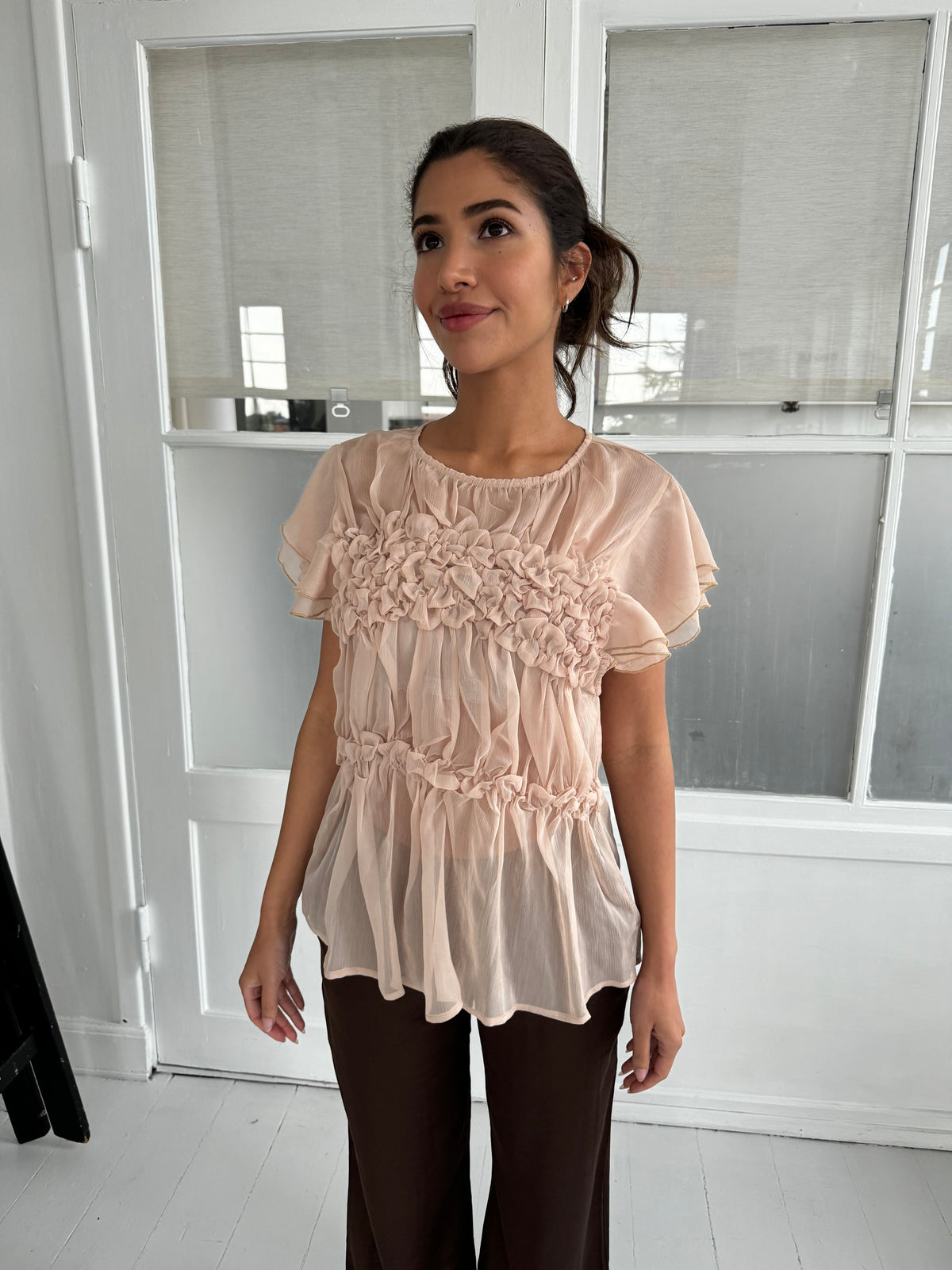Githa mesh blus
