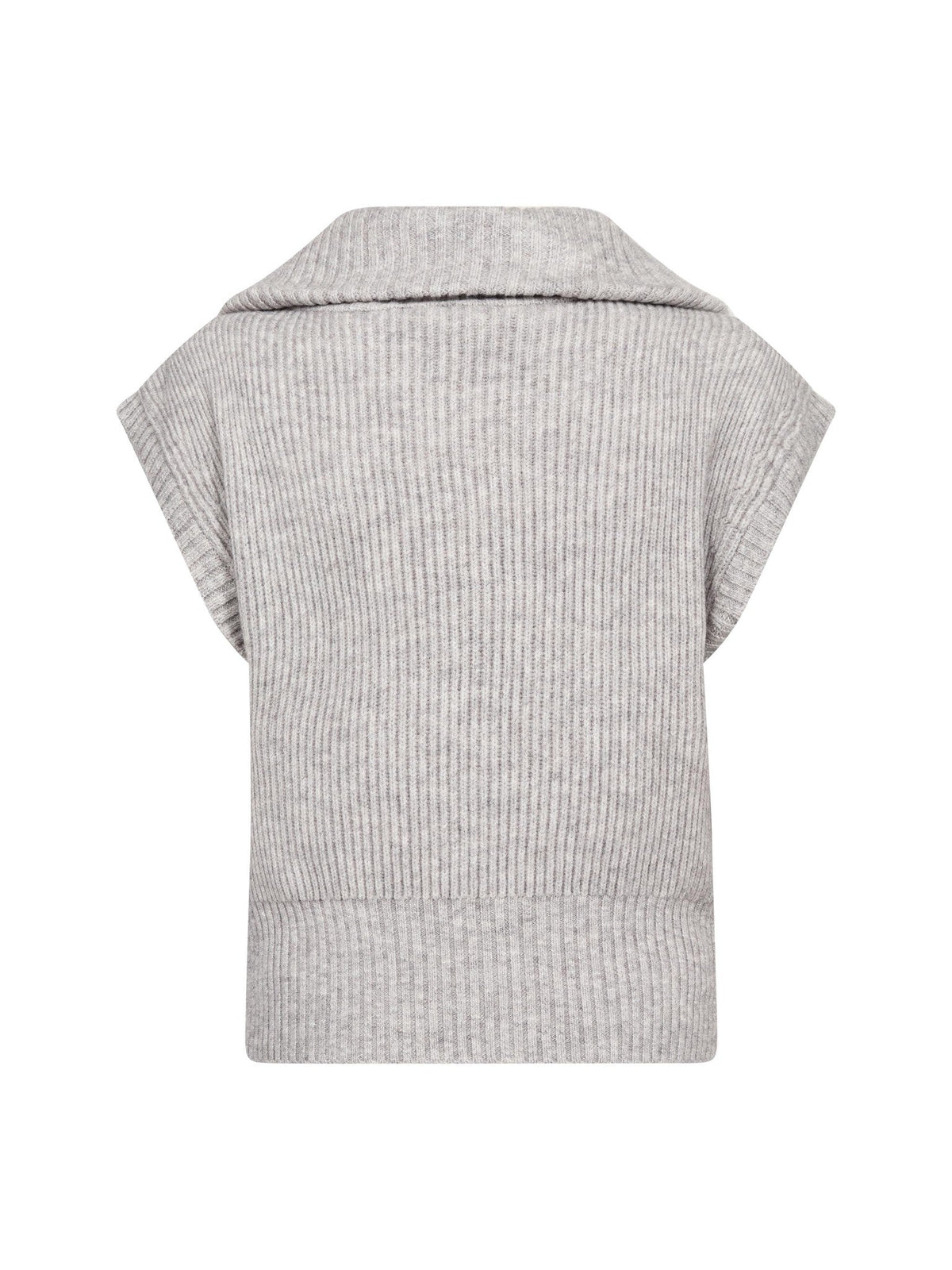 Row Zip Knit Vest