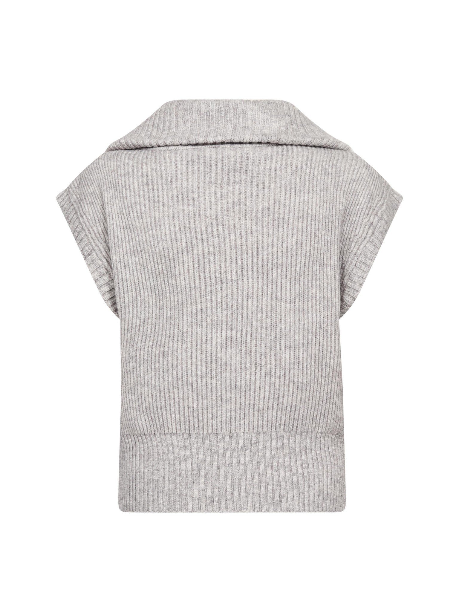 Row Zip Knit Vest
