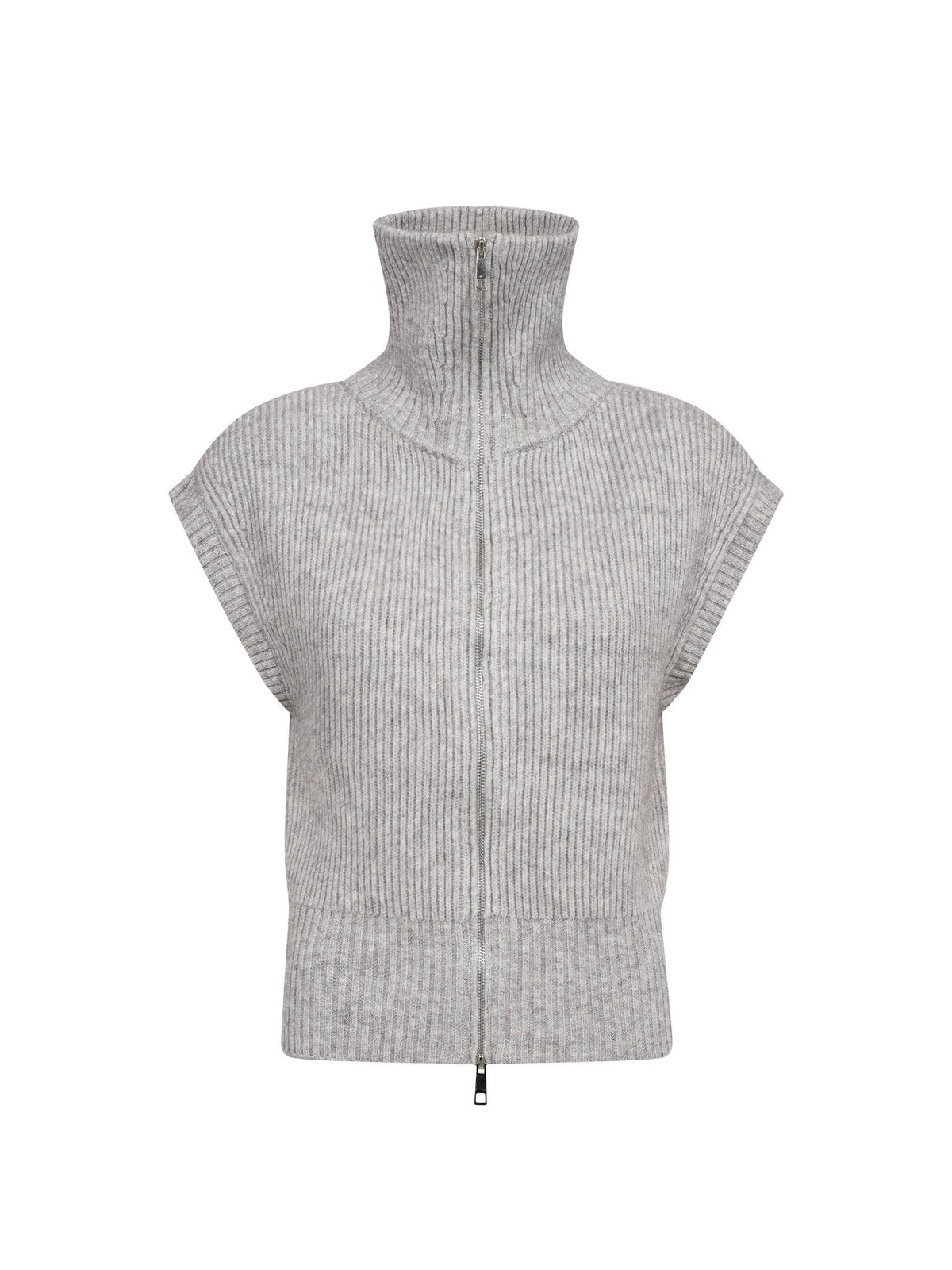 Row Zip Knit Vest
