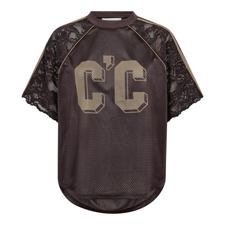 Trey Logo Lace Tee