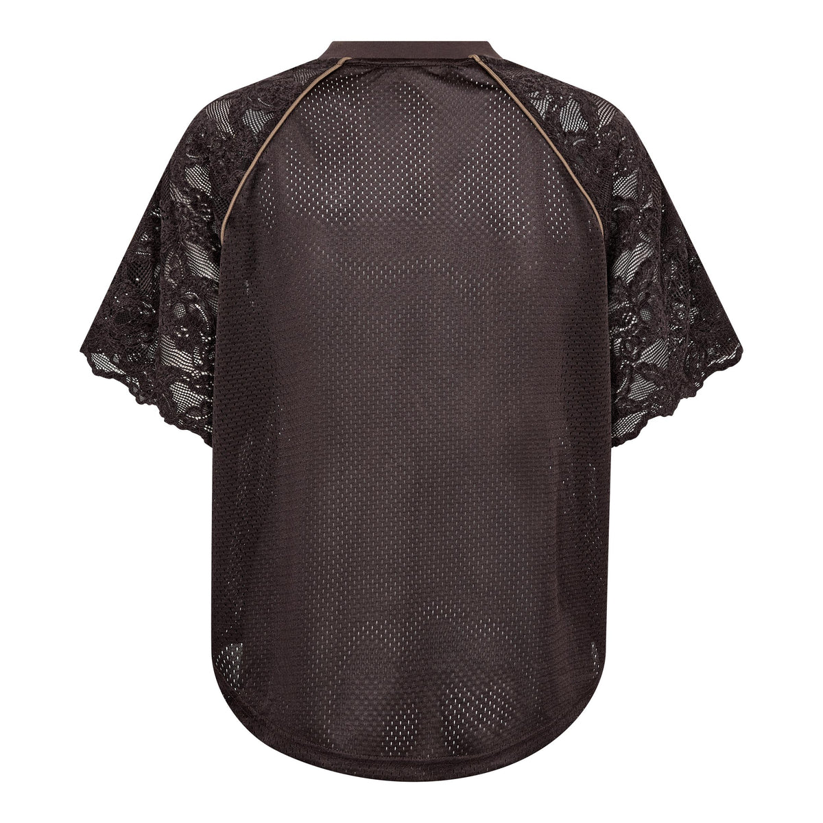 Trey Logo Lace Tee