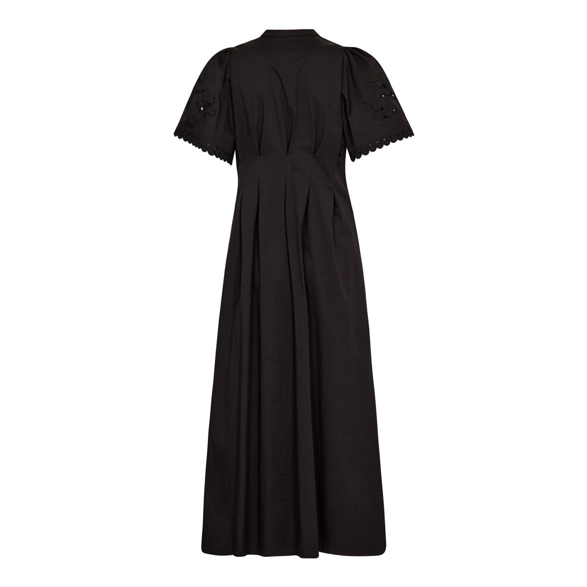 Poppy Emb Pleat Dress