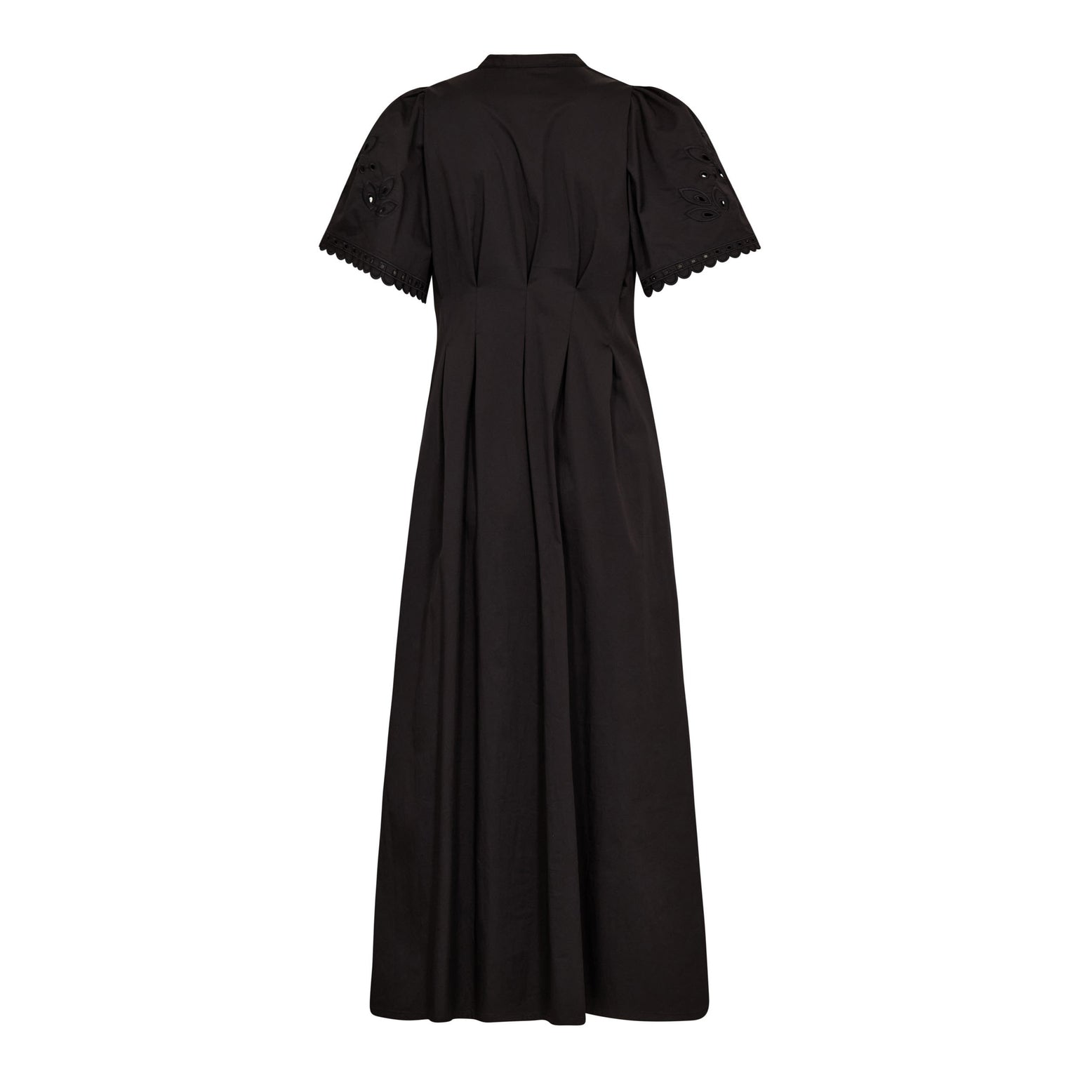 Poppy Emb Pleat Dress