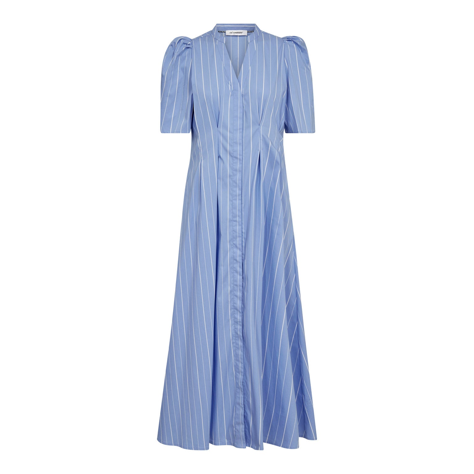 Teran Stripe Pleat Dress