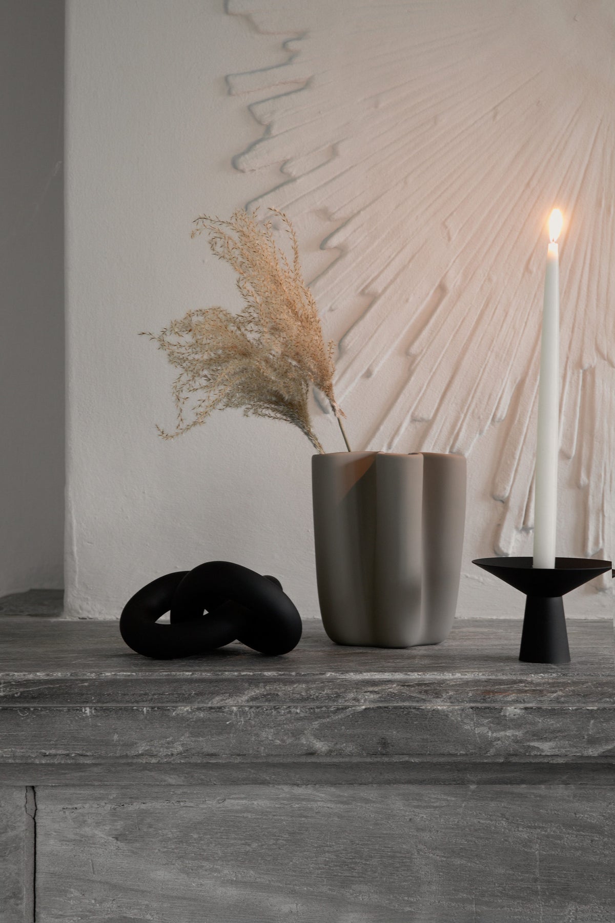 Tulipa Vase Sand Small